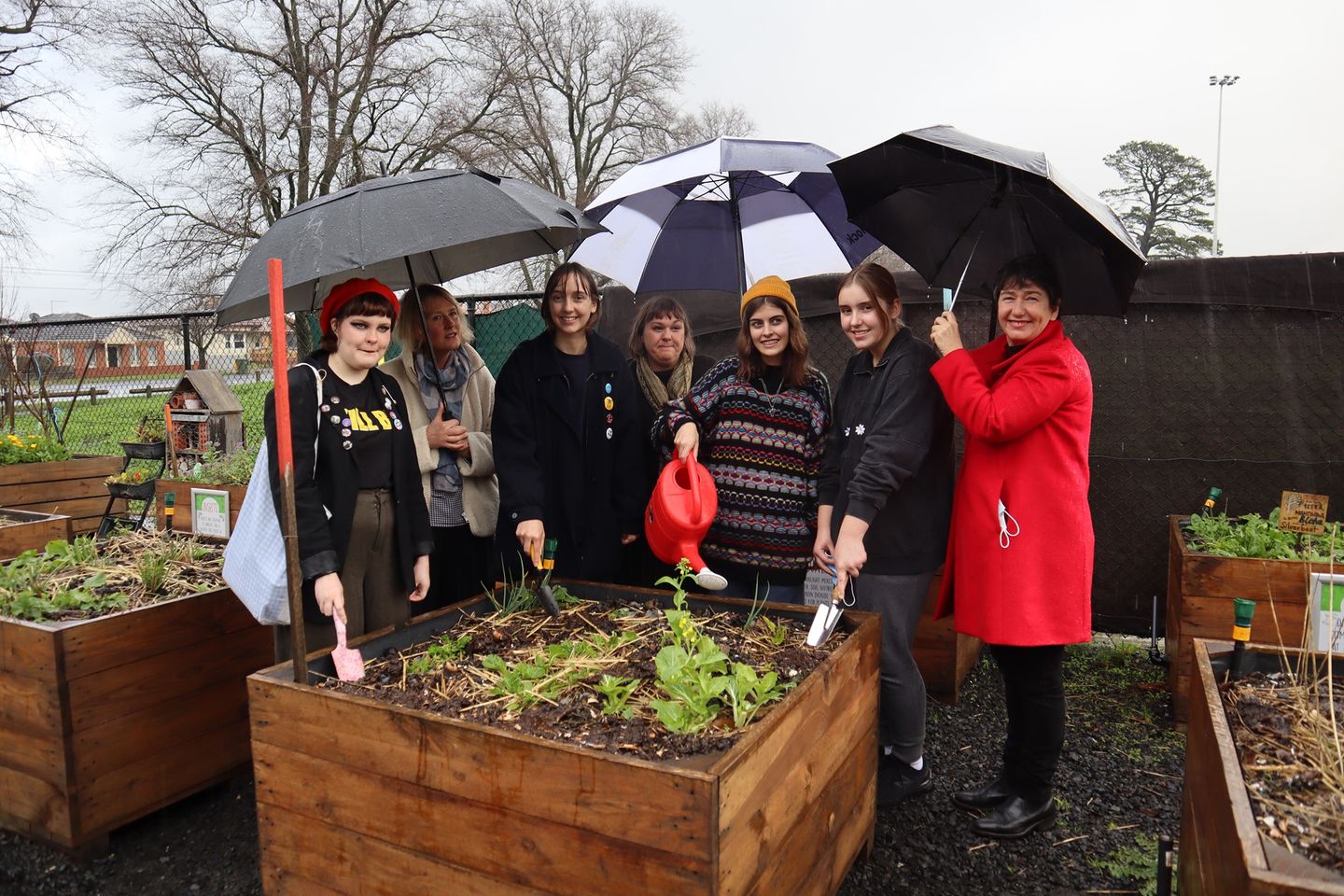 Youth garden bed launched in time for youth week Main Image